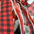 thumbnail image 2 of Buffalo Plaid Truck Wreath - Xmas Christmas Mesh Outdoor Front Door Wreaths - White Red Black, 2 of 4