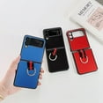 thumbnail image 1 of For Samsung Galaxy Z Flip 3 5G Cover with Ring Shockproof Luxury high quality metal Folding Case, 1 of 5