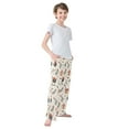 thumbnail image 3 of FORMRS Boys Pajama Pants with Pockets Size 6-8Y Kids Lounge Sleep Bottoms, Christmas Gift Pattern, 3 of 8
