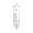 White, variant on Rotating Retractable Eraser, Pet Construction, Portable, 11cm / 4.33"