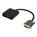 5PK 8IN DVI TO VGA M/F BLACK M/F ADAPTER CABLE