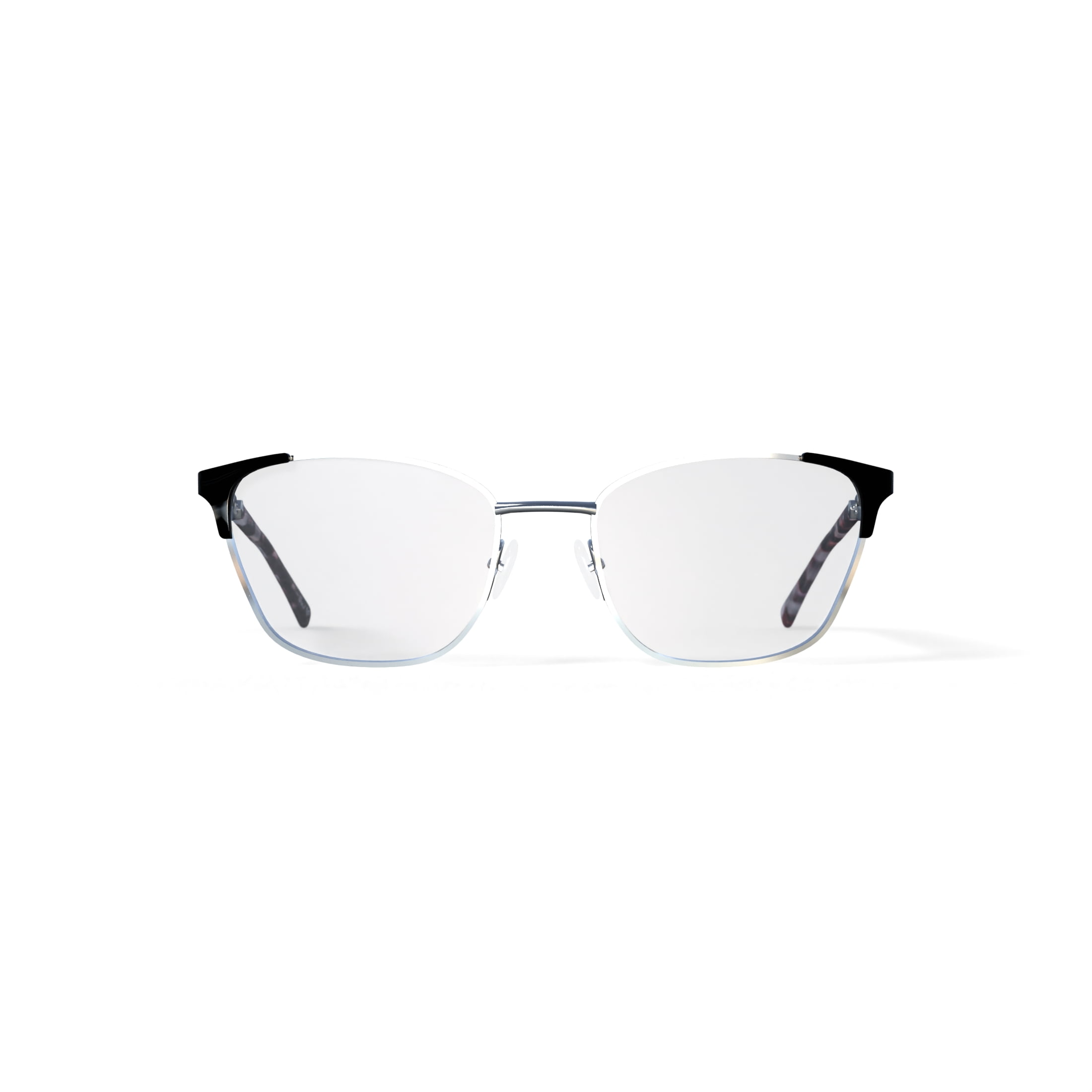 Flower Women's FLR6035 Prescription Eyeglasses with Case, Crystal