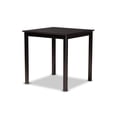 thumbnail image 5 of Baxton Studio Lanier Modern and Contemporary Gray Fabric Upholstered Espresso Brown Finished 5-Piece Wood Pub Set, 5 of 7