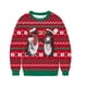 thumbnail image 4 of Suéter navideño feo para hombre y mujer, suéter navideño de manga larga con cuello redondo y estampado divertido en 3D, jerséis, tops, sudadera navideña, 4 of 5