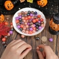 thumbnail image 3 of 100Pcs 5 Colors 16mm Acrylic Beads Bulk Theme Beads AB Color Opaque Round Beadable Pens Bubblegum Chunk Bead, 3 of 6