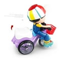 thumbnail image 3 of LEEYNEER MultiFunctional LED Tricycle Toy  Playing with Music and Various Riding Styles  Plastic, 3 of 6