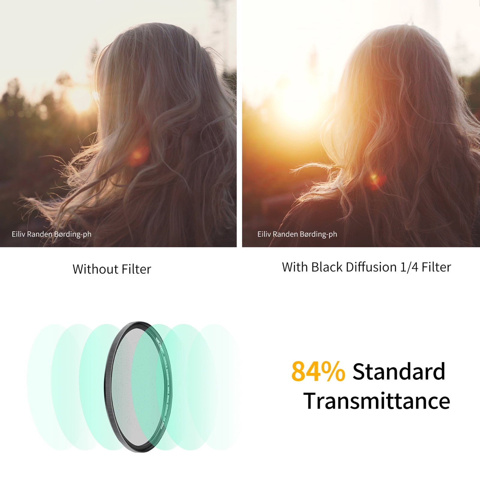 DHD Professional Line Soft Filter Diffusor 58mm – Weichzeichner Für Porträt- & Landschaftsfotografie