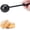Black, variant on Flour Duster for Baking, One-Handed Operation, 304 Stainless Steel Powdered Sugar Shaker Duster, Pick Up and Dust Flour Sifter, Gift Package