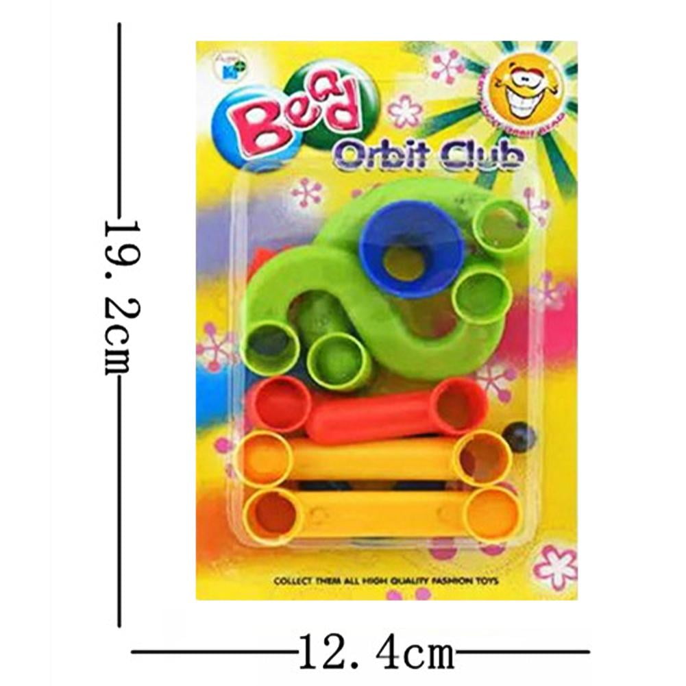 kids Toy  DIY Building Blocks early Education Track Game Tower Orbit Ball 