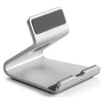 thumbnail image 1 of Desk Phone Holder, Aluminum Alloy Cell Phone Stand, AntiSlip Base and Convenient Charging Port, Works with All 48' eReaders, 1 of 5