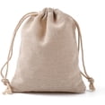 thumbnail image 3 of 10pcs Packing Pouches Drawstring Bags Wheat 14x11cm, 3 of 4