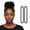 Brown, variant on 80 Count Extra Long Hair Tie for Thick and Curly Hair Elastic Ponytail Holders for Women No Metal Bands Accessories