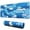 Camouflage Bleu, variante sur Tapis de Souris Camouflage Bleu et Blanc Imperméable Antidérapant pour Bureau Maison Jeu Tapis de Souris Base en Caoutchouc avec Bords Cousus 31.5x11.8 Pouces