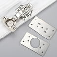 thumbnail image 3 of Cabinet Hinge Repair Plate Hinge Side Plate Repair Tool Kit With Mounting Screws, 3 of 5