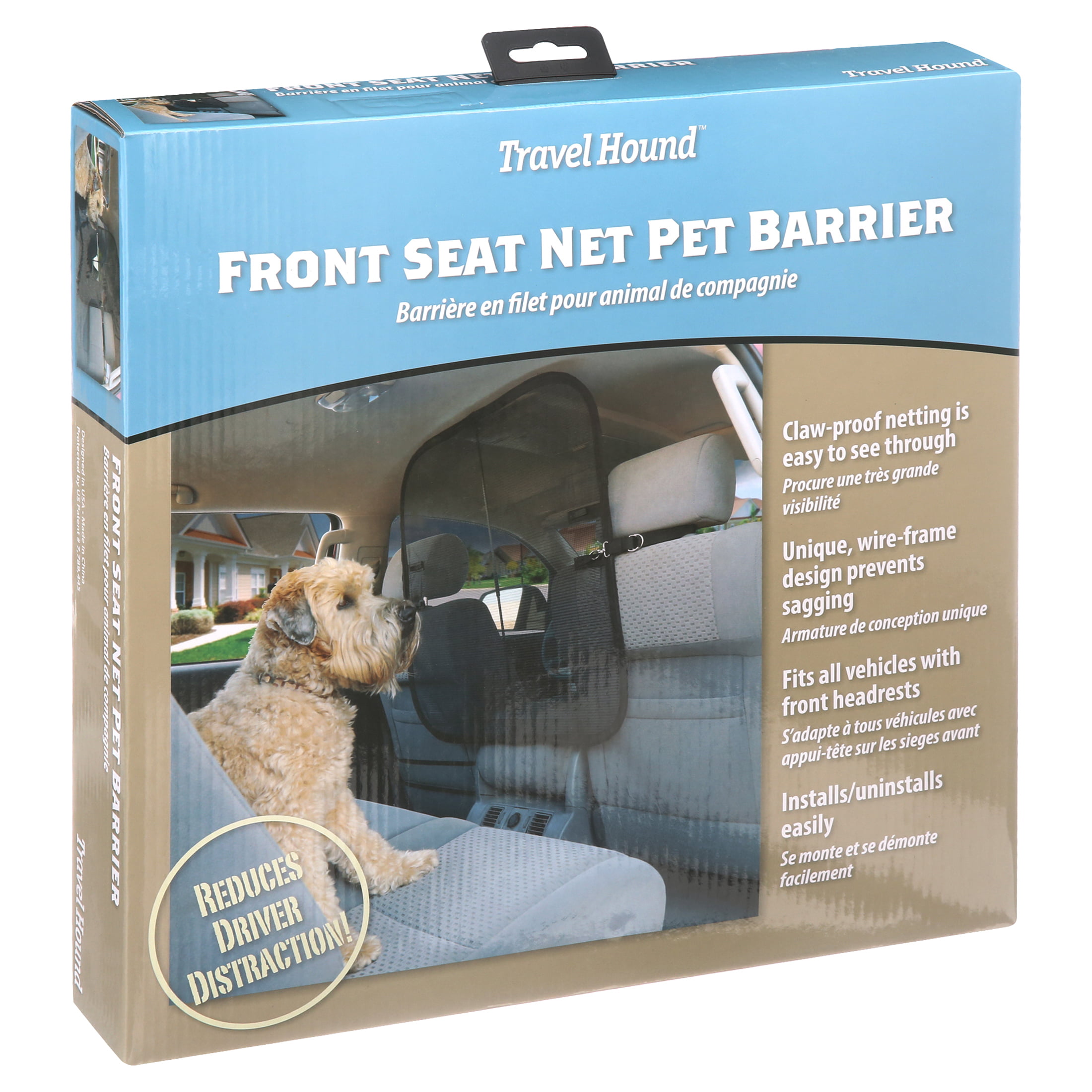 Pet Barrier Net and Screen Ergotech RDA65-XS8 Dog Guard guaranteed! for luggage and pets Safe comfortable for your dog