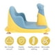 thumbnail image 4 of Asiento De Baño Para Bebés Asiento De Baño Para Bebés Asiento De Baño Para Niños Pequeños Con Botón De Agua Y Respaldo Ajustable 4 Ventosas Para Mayor Seguridad Se, 4 of 7