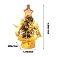thumbnail image 3 of HongHeng Christmas Decor Under $5 Christmas Decorations Small Mini Christmas Tree Package Home Christmas Scene Decoration OrnamentsDesktop Mini Christmas Tree, 3 of 6