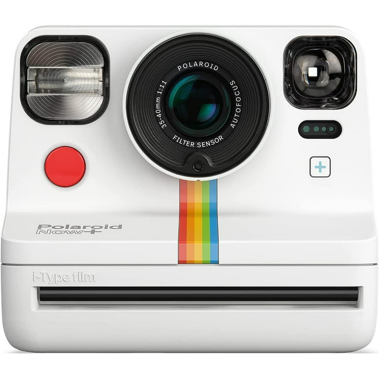 フィルムカメラ Polaroid Now White Polaroid Now+ White (9062) - Bluetooth Connected I-Type