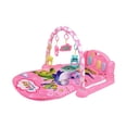 thumbnail image 6 of Baby Piano Play Gym Activity Mat, Pink Animal Hanging Rattles Kick Piano Fitness Playmat, Early Sensory Educational Tummy Time Toy for Newborn Infants 0-15 Months, 6 of 7