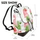 thumbnail image 2 of Disketp Hello Summer Gnome Mochila de Cuero para Mujer, Bolso de Espalda Antirrobo con Estilo para Viaje, Trabajo y Uso Diario, 2 of 4