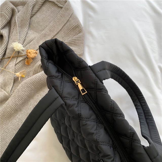 Bolsa de compras de moda para mujer, de mano de gran capacidad para fiesta (negro) Ehuebsd Para Estrenar