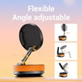thumbnail image 6 of Phone Holder Bracket Stand Rack 360 Degree Rotation Powerful Magnets for Car Mount Strong Grip Vacuum Suction Attachment, 6 of 21
