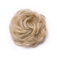 thumbnail image 1 of Curly Wave Chignon Épaissi Résistant à la Chaleur Porte-Queue Court Extension de Cheveux Extension 1 pcs Brun Moyen 45g, 1 of 4