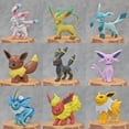 thumbnail image 2 of Figuras de Pokémon de anime, figura de juguete de Espeon, Vaporeon, Flareon, Sylveon, modelo de acción, muñeca, estatua de PVC de Sylveon, juguete coleccionable, regalo de Navidad, 2 of 5