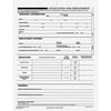 Rediform, REDM66026NR, Applications for Employment, 50 / Pad, White