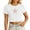 White, variant on Womens T-Shirts Casual Daily Printed Pattern Cropped Tee Shirts Cute Star Print Short Sleeve Summer Trendy Street Style Fashion T Shirts