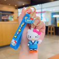 thumbnail image 1 of Llavero Kawaii Sanrio Hello Kitty, lindo llavero de gato KT, MINI muñeca colgante, mochila, adornos, joyería, regalos de vacaciones para amigos YAOSANBAO BAO unisex, 1 of 2