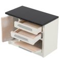 thumbnail image 2 of 1Pcs Mini Kitchen Cabinet Furniture for Tiny Houses Models Ivory Square Decorative Miniature, 2 of 9