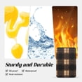 thumbnail image 4 of Acrylic Refrigerator Stick 3.5×2.5in Rectangular Anti-Tear Wear Or Fracture Can Be Used For A Long Time To Stick Soft Magnetic Back Saddlebrown Buffalo Plaid Check Tartan Scotland_2, 4 of 8