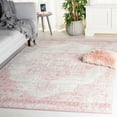 thumbnail image 2 of SAFAVIEH Layla Yorick Oriental Area Rug, Ivory Grey/Pink, 5'5" x 7'6", 2 of 11