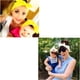 thumbnail image 5 of Diademas elásticas con lazo grande para bebés y niños pequeños, lindas diademas con turbante Amarillo, 5 of 8