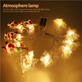 thumbnail image 3 of Cadena De Lámpara De Decoración 10 Led 2M / 78.6 Pulgadas Cadena De Lámpara De Ambiente Luz Cálida Suave Cadena De Lámpara De Decoración Impermeable Para Fiesta Navideña sonducket HA012769-00, 3 of 7