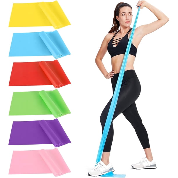 12pcs Juego de Bandas de Resistencia para Hombres y Mujeres, Bandas de Bucle de Ejercicio con Anclaje de Puerta, póster de Entrenamiento y Bolsa para Entrenamiento, Gimnasio en casa, Yoga, Bandas,C2