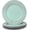 Round-Turquoise, variant on 13" Round Charger Plates, 6 pack Ring  Plastic Chargers for Dinner Plates,  Charger Plate Set Bulk Wedding, Turquoise