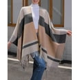 thumbnail image 5 of Zhengup Women's Elegant Shawl Wraps Open Front Cardigan Sweater for Travel Plane Blanket, 5 of 6
