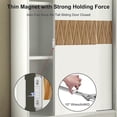 thumbnail image 3 of Cabinet Magnetic Catch 10 Pack Ultra Thin Cabinet Door Magnetic Catch for Drawer Magnets Adhesive Cabinet Latch Magnetic Closures, 3 of 4