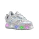 thumbnail image 1 of Tenis Para Niña Con Luces Led Color Plateado Moño Bonitos plateado 22, 1 of 6