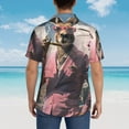 thumbnail image 5 of Haiem Stylish Kangaroo In Suit Printed Hawaiian Shirt for Men - Men’s Casual Beach Summer Shirts - Stretch Fabric with Modern Fit-Small, 5 of 7