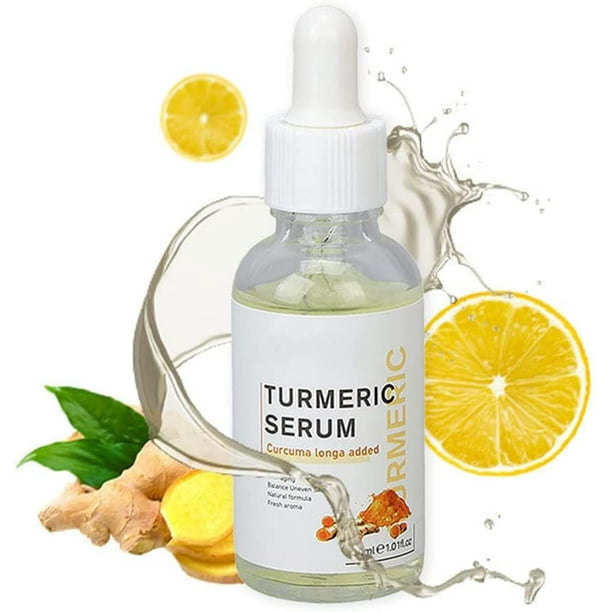 Turmeric Dark Spot Corrector Serum,Hyaluronic Acid Brightening,Anti Aging Dark Circle Skin