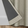 thumbnail image 5 of Eclipse Welwick Magnitech 100% Blackout Curtain, Grommet Window Curtain Panel, Seamless Magnetic Closure, 63 in long x 40 in wide, (1 Panel), Tan, 5 of 10