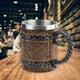 thumbnail image 4 of Jarra de cerveza creativa taza con aislamiento térmico duradera de acero inoxidable Retro para decoración de Bar, 4 of 9