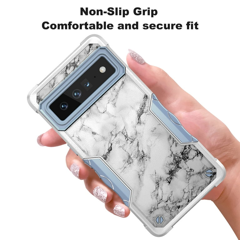 Google Pixel 7A Case, Rosebono Hybrid Dual Layer Graphic Design