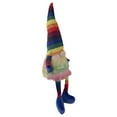 thumbnail image 4 of Northlight Gnome, Striped Rainbow, Spring, Dangling Legs, Multicolor, 20 Inch, 1 Count, 4 of 4