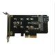 thumbnail image 1 of Adaptador PCIe a M.2 SSD Adapter NGFF PCI-E X4 Tarjeta expansión, 1 of 9