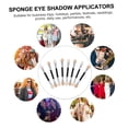 thumbnail image 4 of 20pcs Latex Eye Shadow Stick makeup sponge disposable makeup eye makeup applicators sponge tipped applicators makeup eyeshadow brush Eye Shadow Applicator eye shadow sponge, 4 of 5