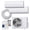 2 Zone - 9K+12K / 23 SEER2/ 230V / 20000 BTU, variant on Upstreman 3 Zone Mini Split Air Conditioner Heat Pump, 28000 BTU Wi-Fi Mini Split AC Unit Heater 230V 20 SEER2 Inverter Ductless Air Conditioner w/ Pre-Charged Condenser, Up to 1350 Sq.Ft, 9K+9K+12K